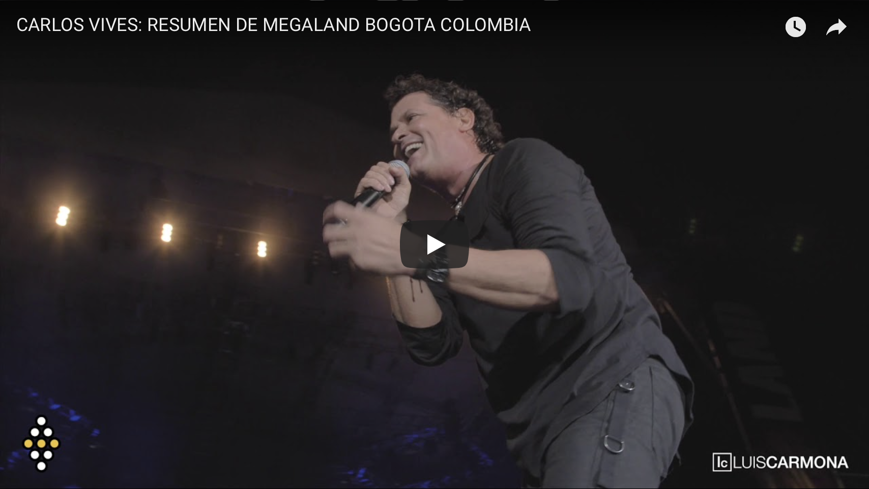 CARLOS VIVES: MEGALAND BOGOTA COLOMBIA