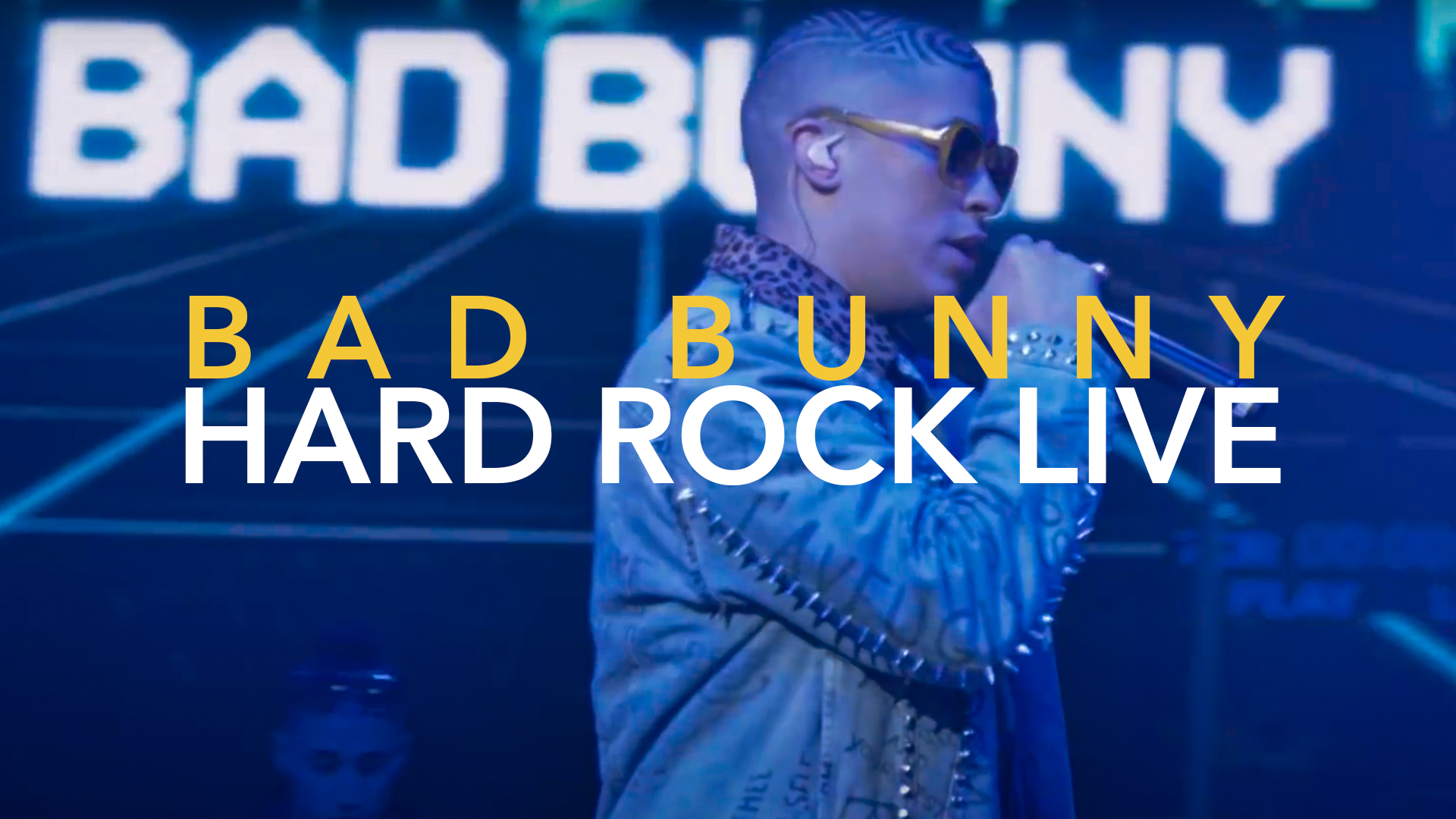 BAD BUNNY EN CONCIERTO HARD ROCK LIVE MIAMI